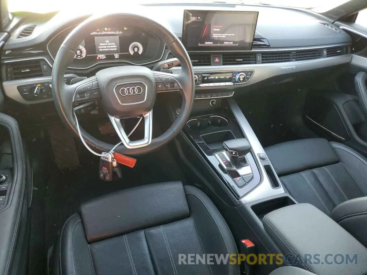8 Фотография поврежденного автомобиля WAUEACF50MA036730 AUDI A5 2021