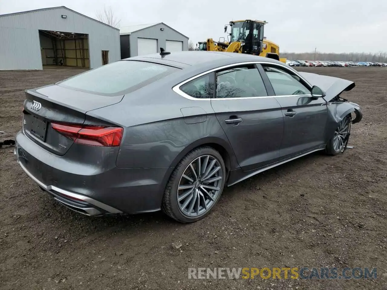 3 Photograph of a damaged car WAUEACF56MA016207 AUDI A5 2021