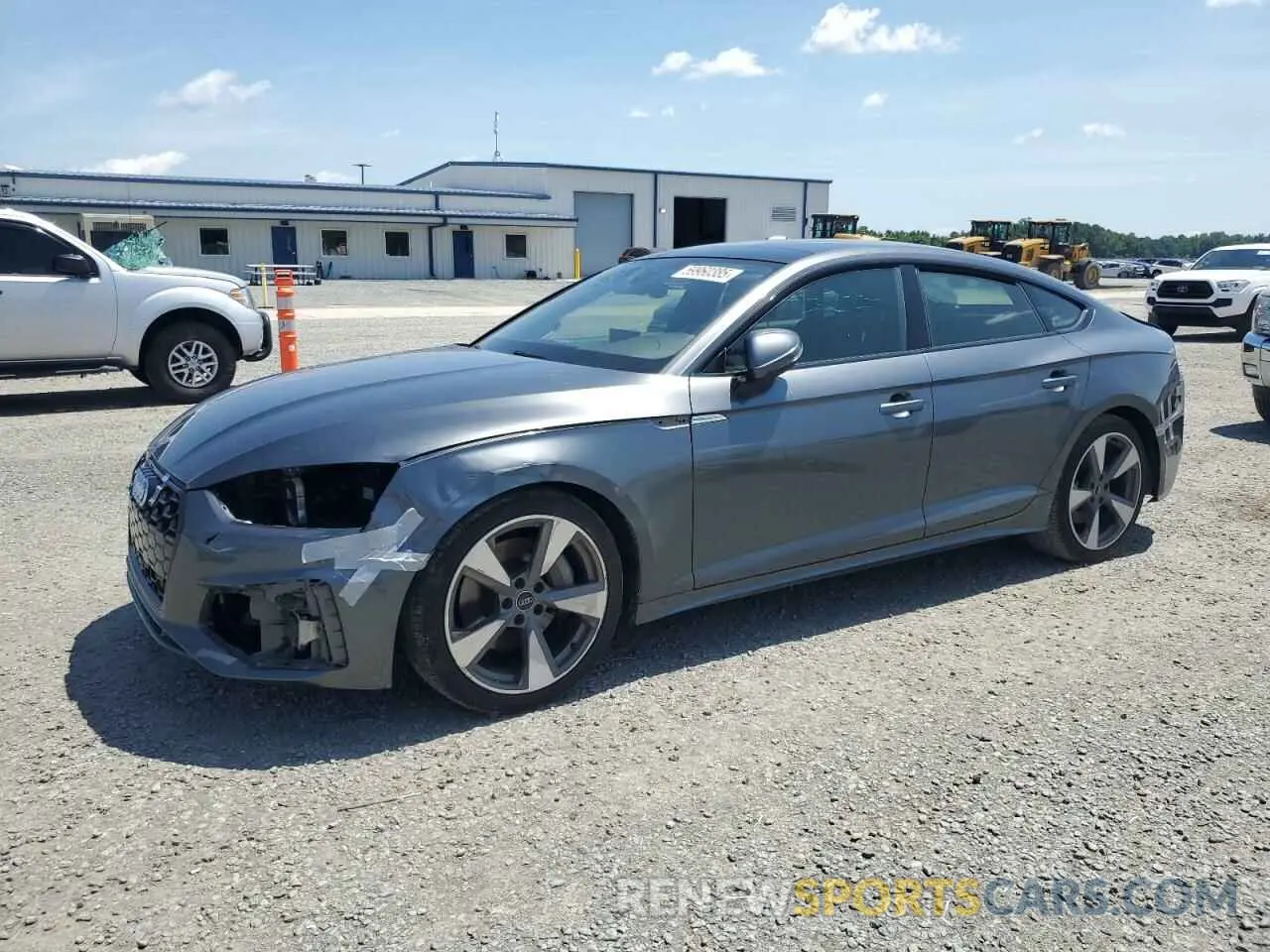 1 Photograph of a damaged car WAUFACF51MA024011 AUDI A5 2021