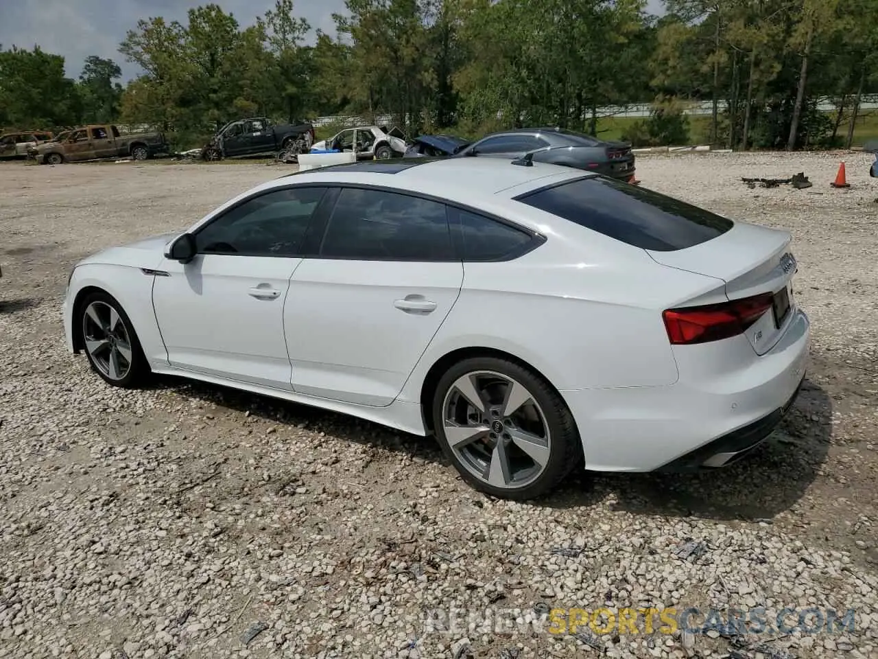 2 Photograph of a damaged car WAUFACF52MA024003 AUDI A5 2021