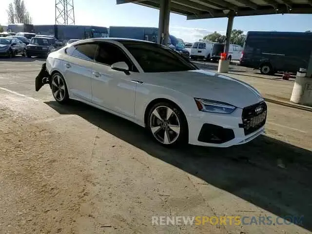 11 Фотография поврежденного автомобиля WAUFACF53MA027038 AUDI A5 2021
