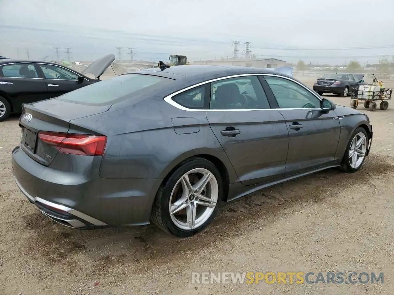 3 Photograph of a damaged car WAUFACF54MA037769 AUDI A5 2021
