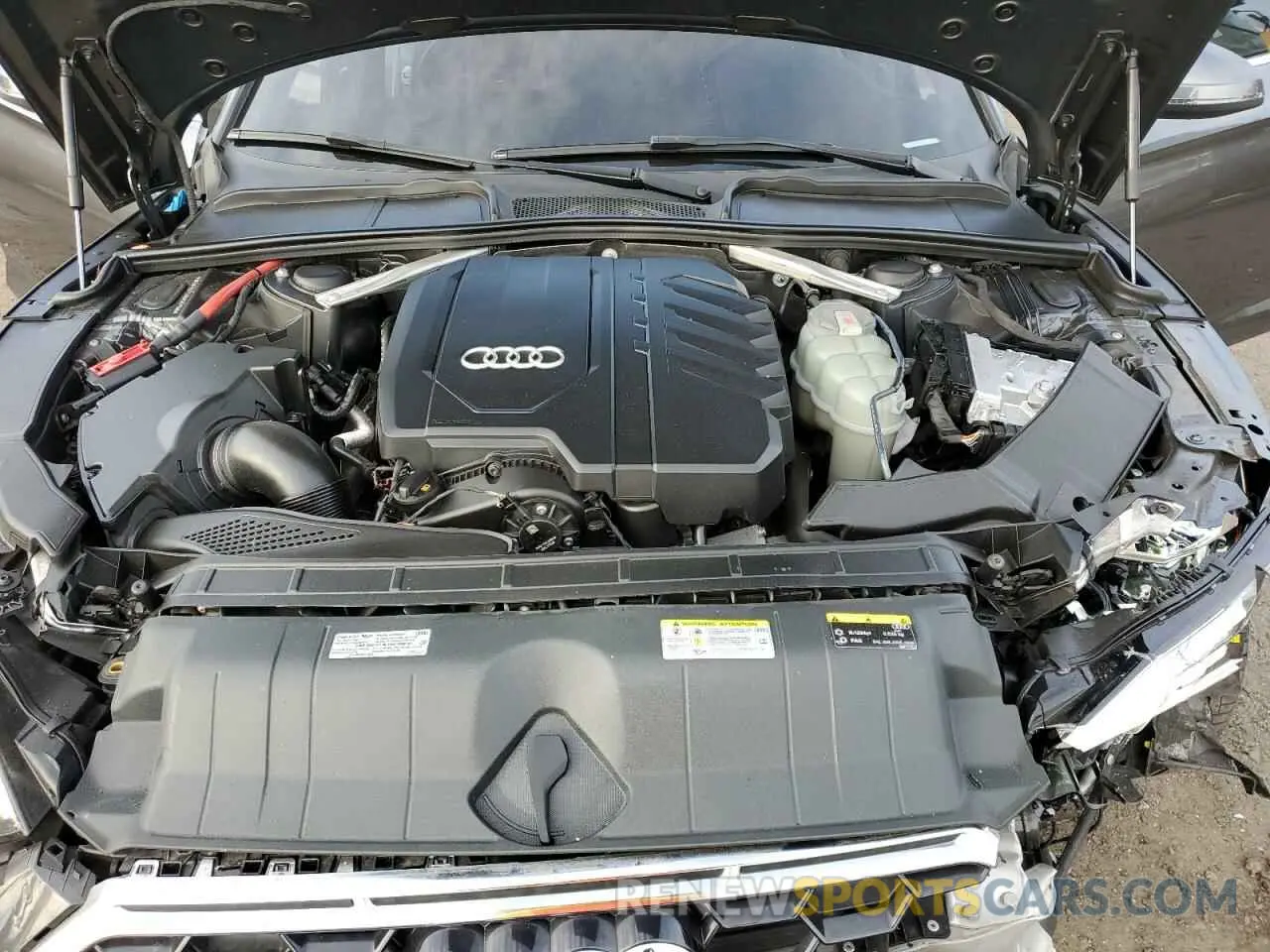 11 Фотография поврежденного автомобиля WAUFACF54MA047900 AUDI A5 2021