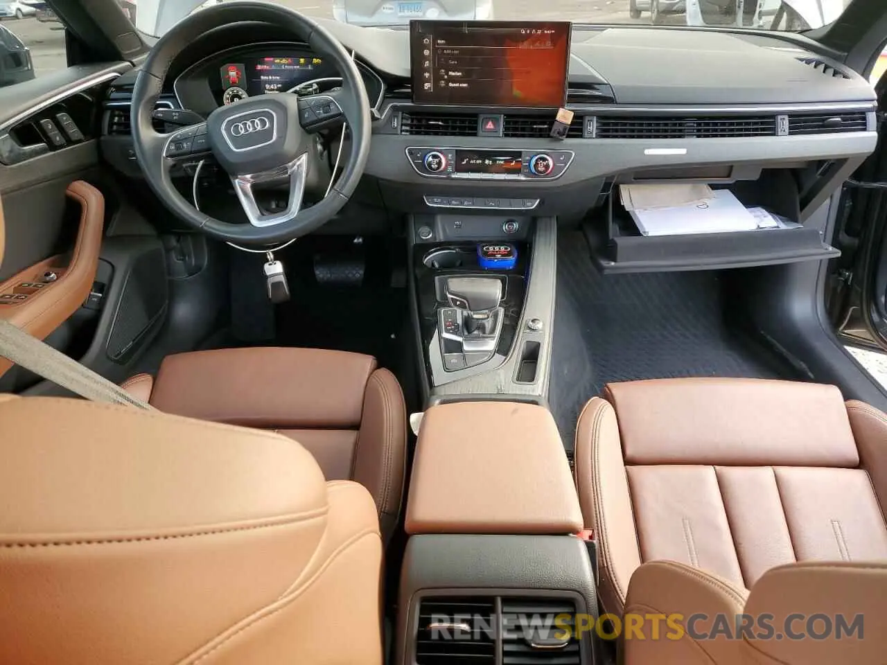 8 Фотография поврежденного автомобиля WAUFACF54MA047900 AUDI A5 2021