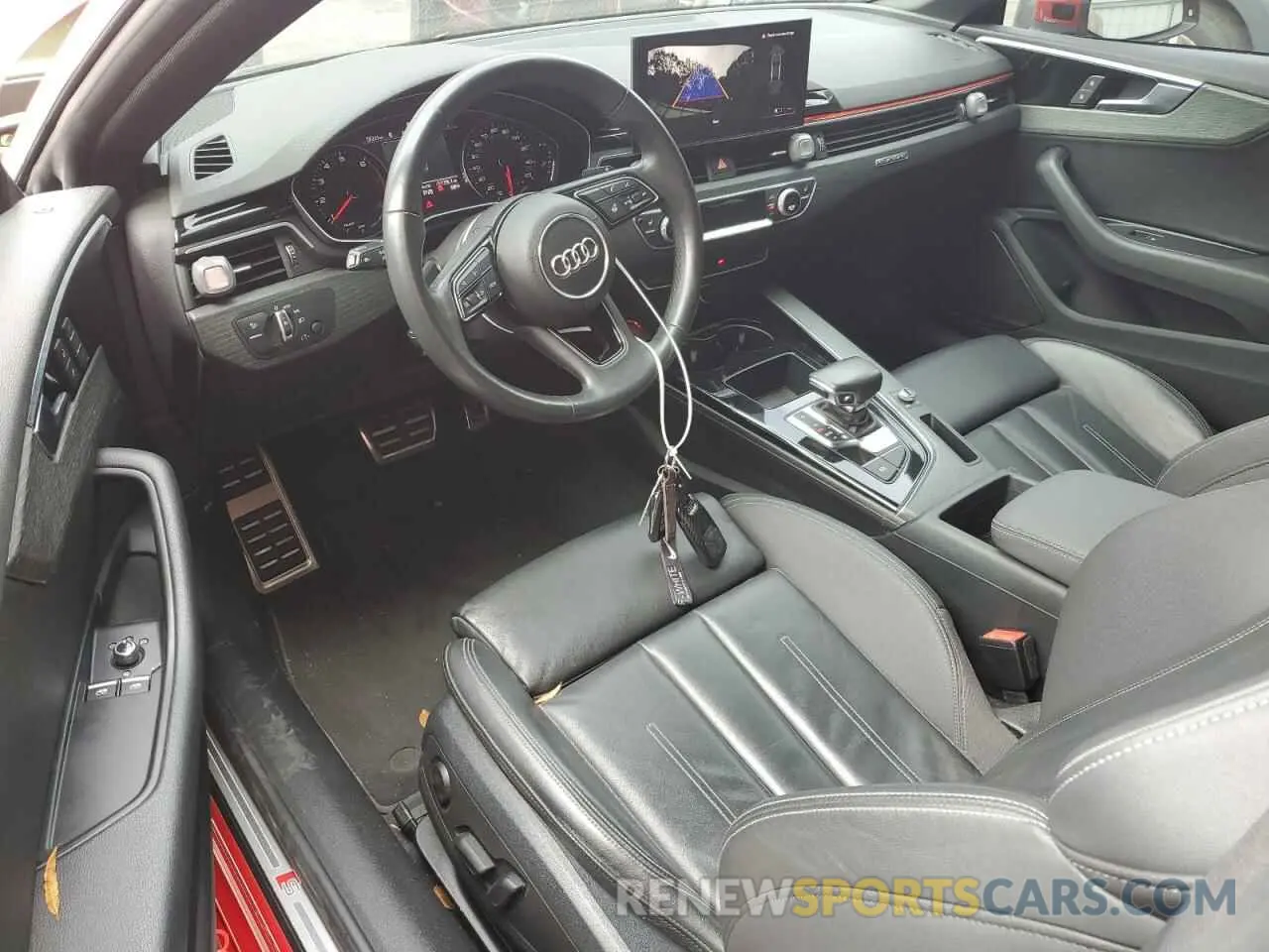 8 Photograph of a damaged car WAUSAAF55MA009062 AUDI A5 2021