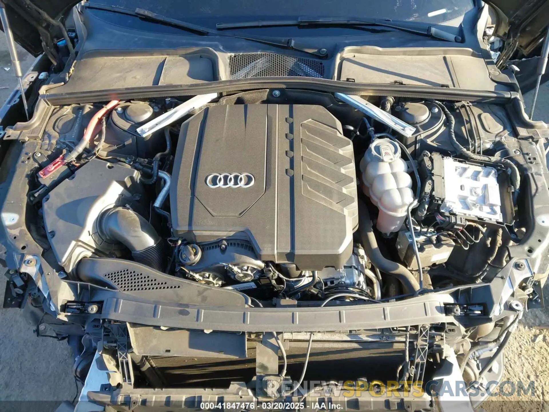 10 Фотография поврежденного автомобиля WAUTAAF52MA037616 AUDI A5 2021