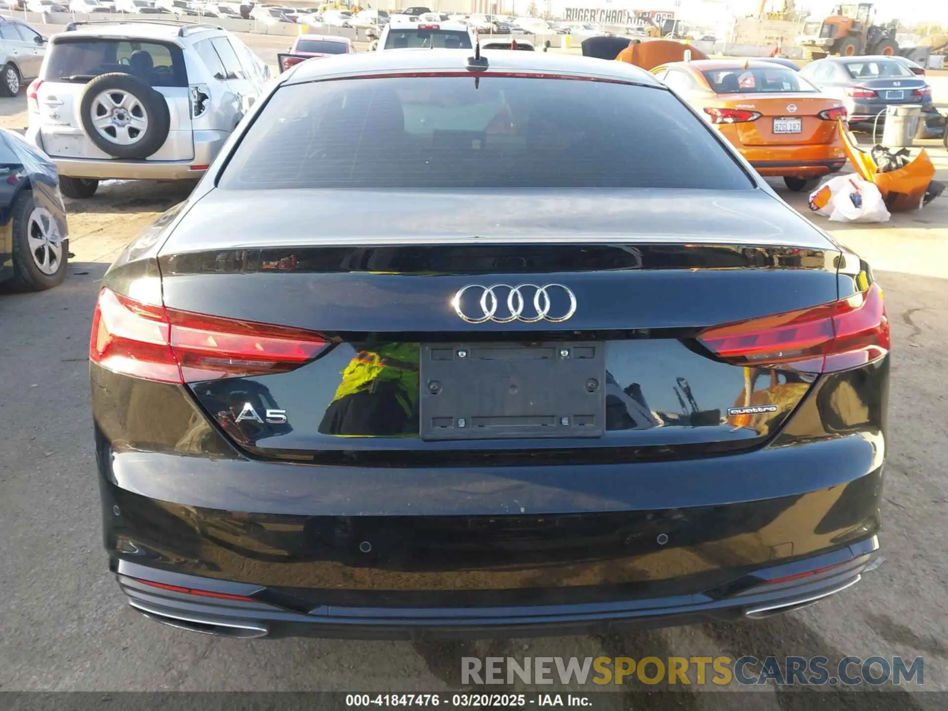 16 Фотография поврежденного автомобиля WAUTAAF52MA037616 AUDI A5 2021