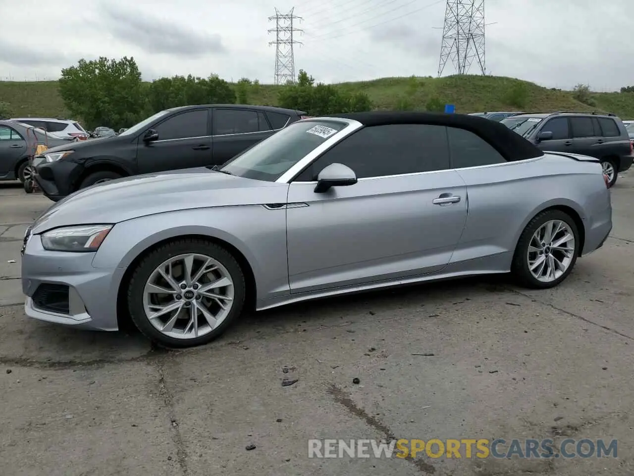 1 Photograph of a damaged car WAUWAGF55MN006904 AUDI A5 2021