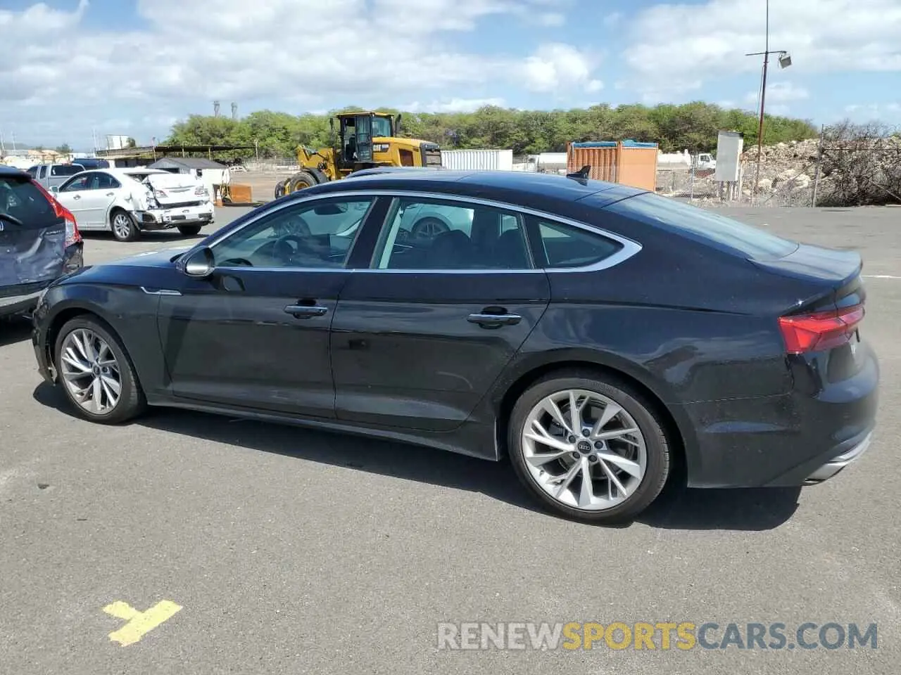 2 Фотография поврежденного автомобиля WAUABCF51NA009193 AUDI A5 2022