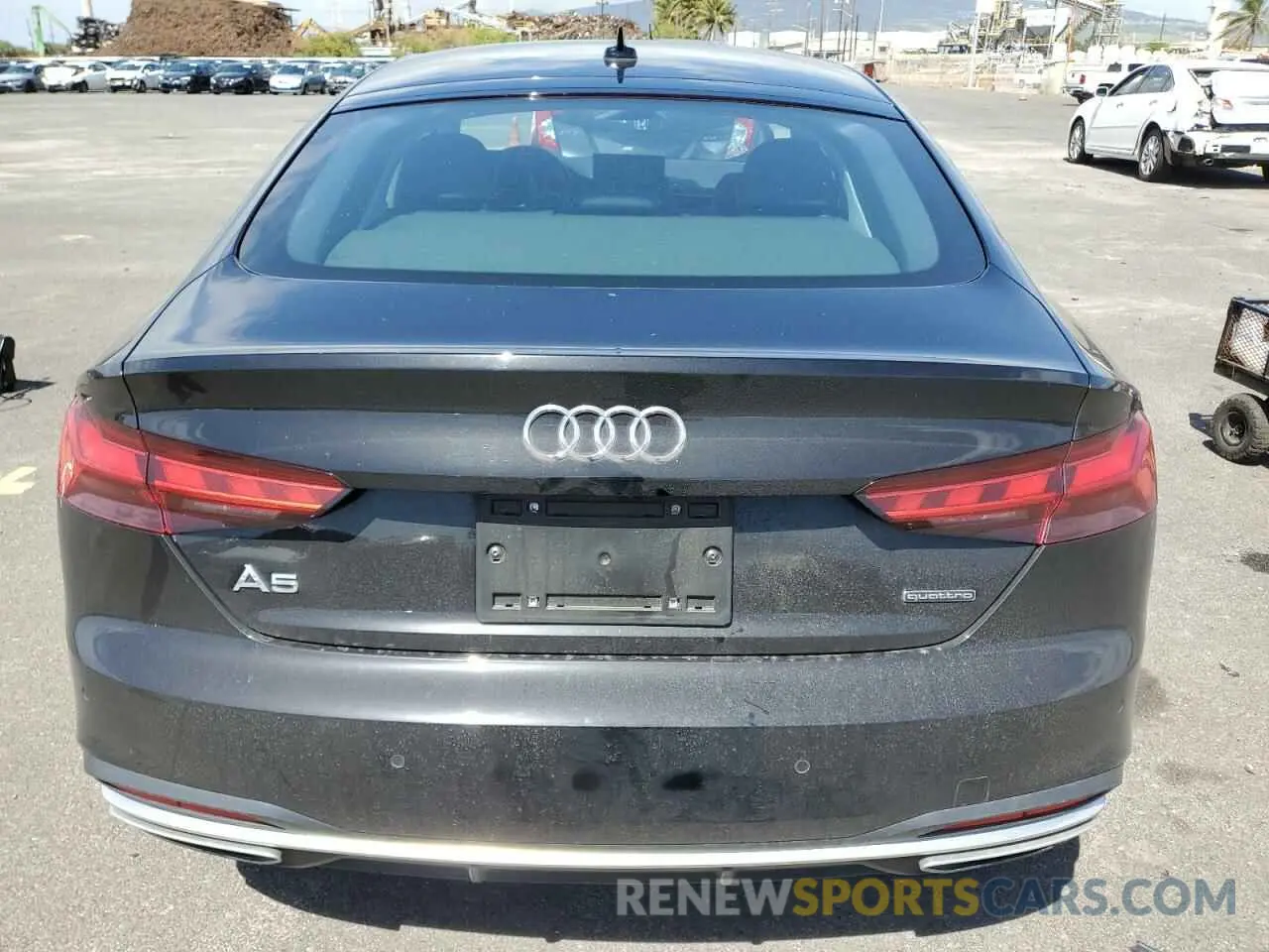 6 Фотография поврежденного автомобиля WAUABCF51NA009193 AUDI A5 2022