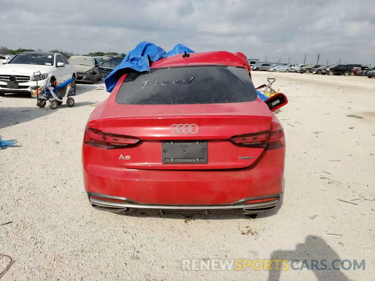 6 Фотография поврежденного автомобиля WAUABCF52NA028674 AUDI A5 2022