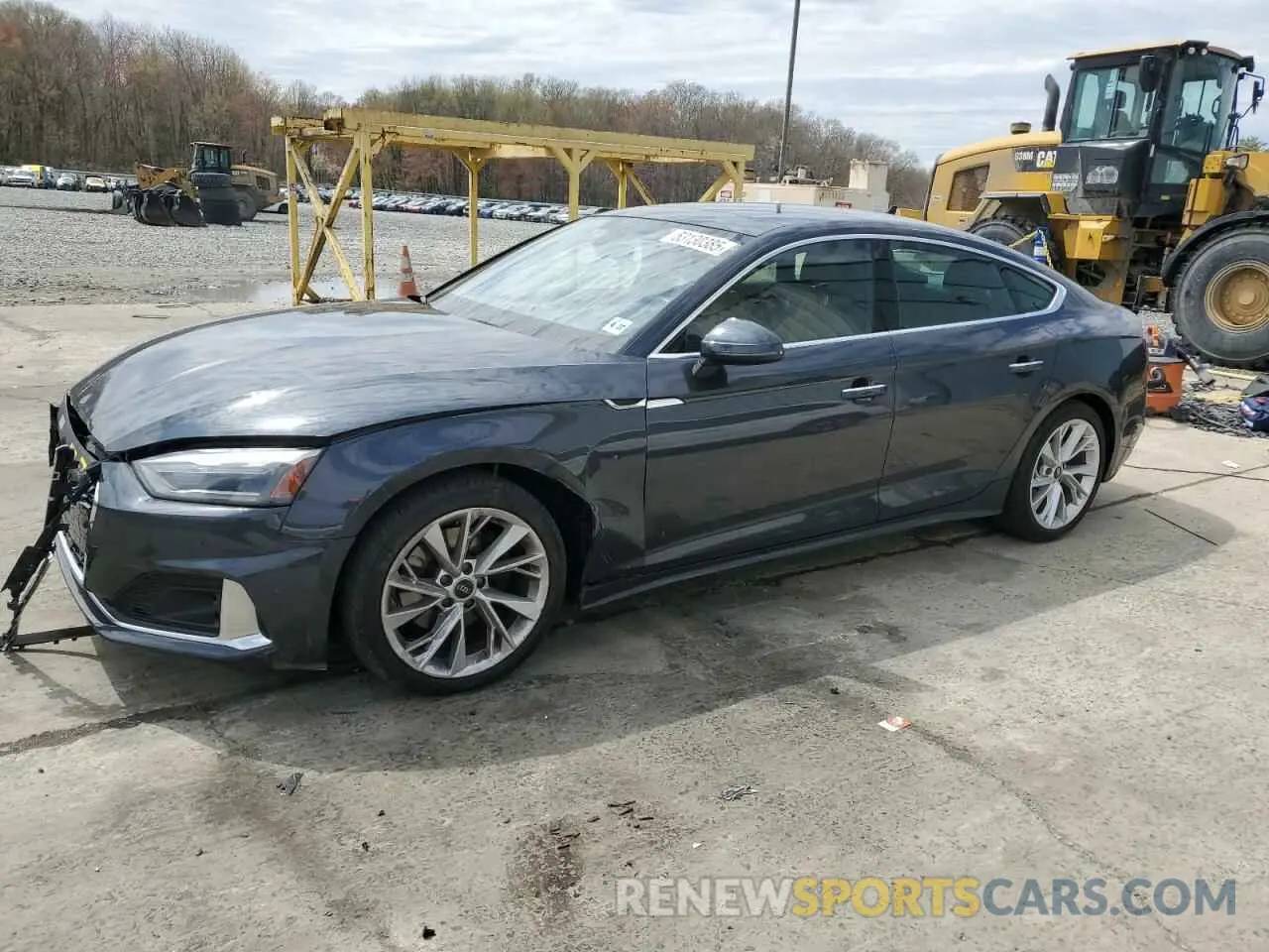 1 Photograph of a damaged car WAUABCF58NA027979 AUDI A5 2022