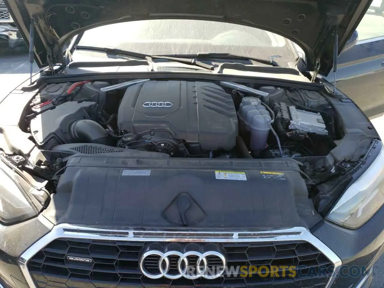 11 Photograph of a damaged car WAUABCF59NA007997 AUDI A5 2022