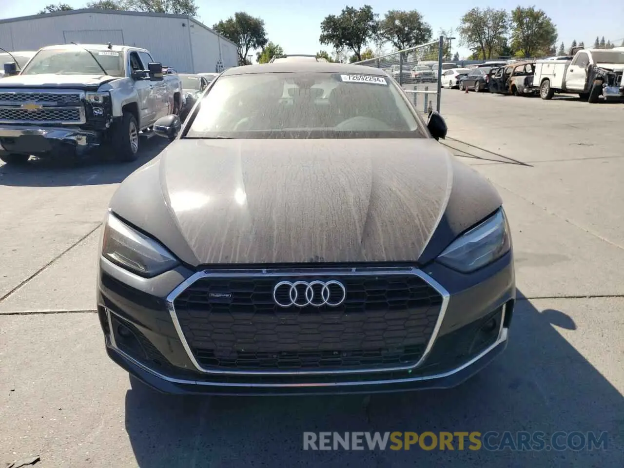 5 Photograph of a damaged car WAUABCF59NA007997 AUDI A5 2022