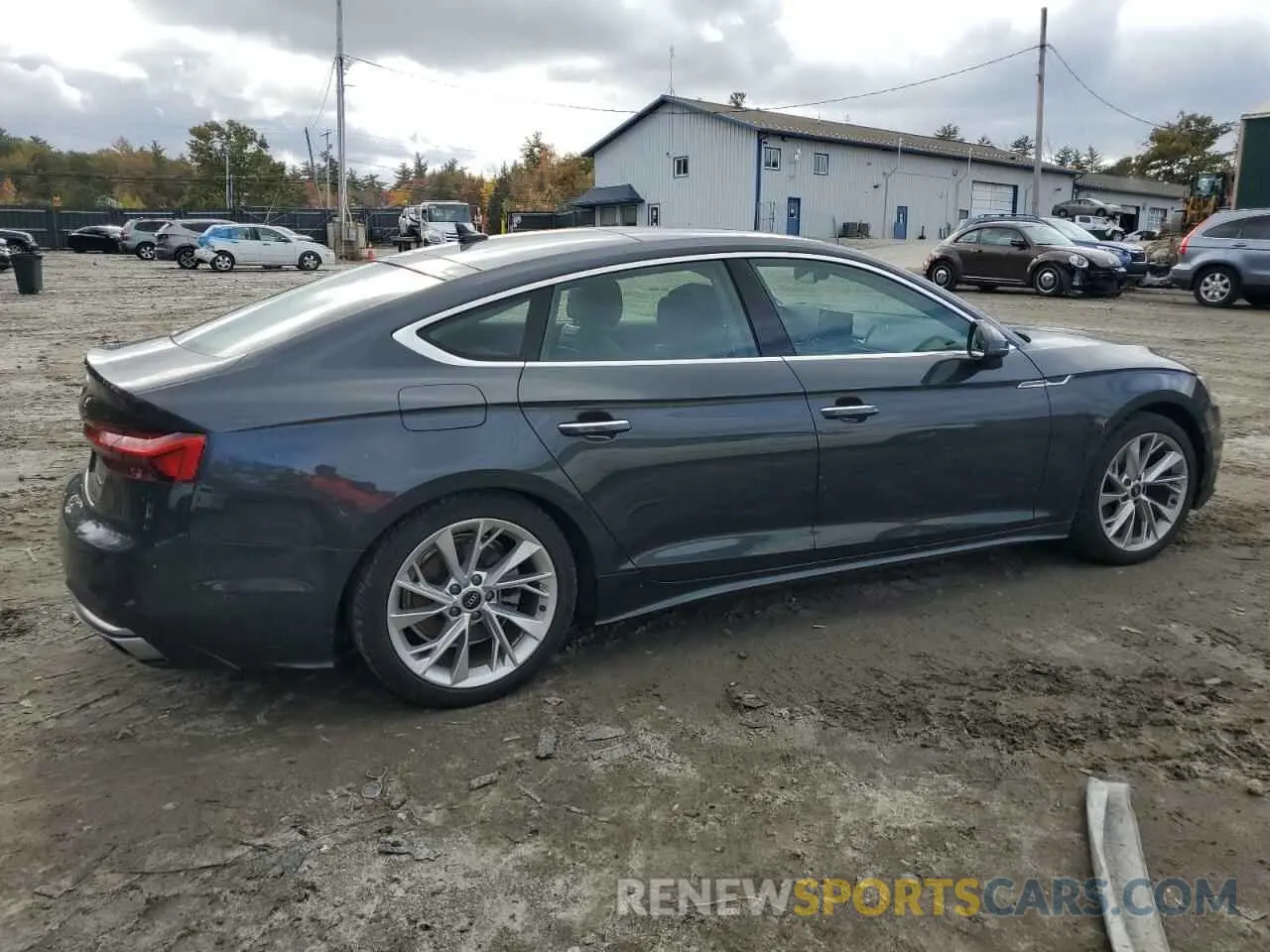 3 Фотография поврежденного автомобиля WAUABCF5XNA032343 AUDI A5 2022
