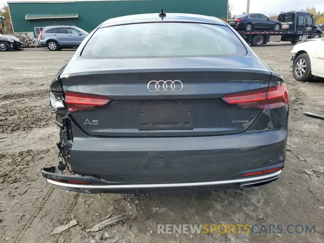 6 Фотография поврежденного автомобиля WAUABCF5XNA032343 AUDI A5 2022