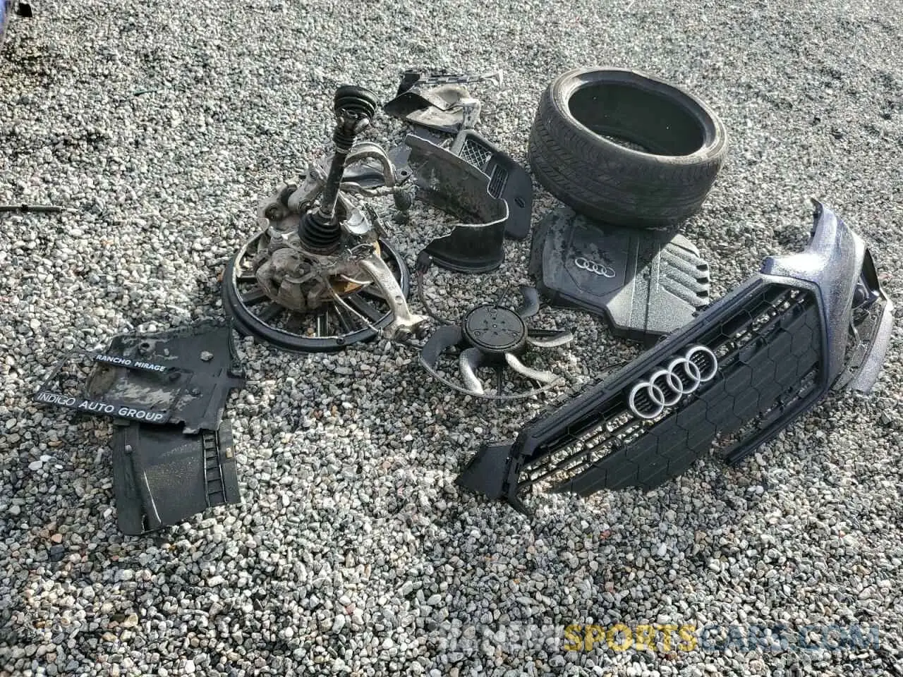 12 Фотография поврежденного автомобиля WAUBBCF54NA003702 AUDI A5 2022