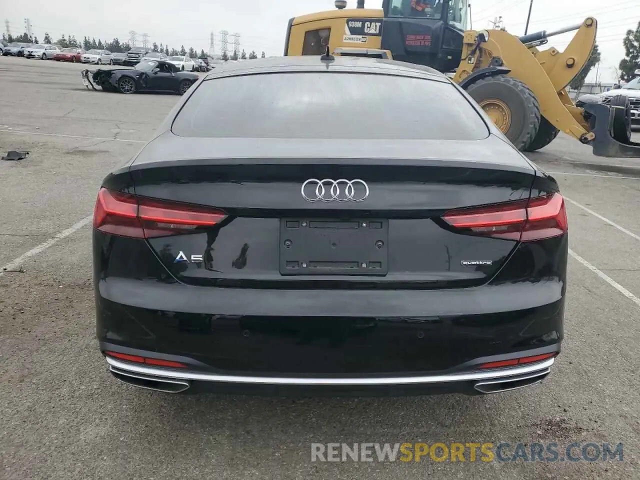 6 Photograph of a damaged car WAUCBCF53NA006255 AUDI A5 2022