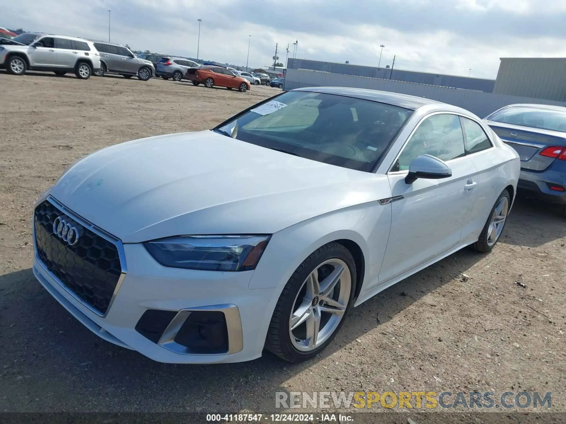 2 Photograph of a damaged car WAUSAAF53NA022409 AUDI A5 2022