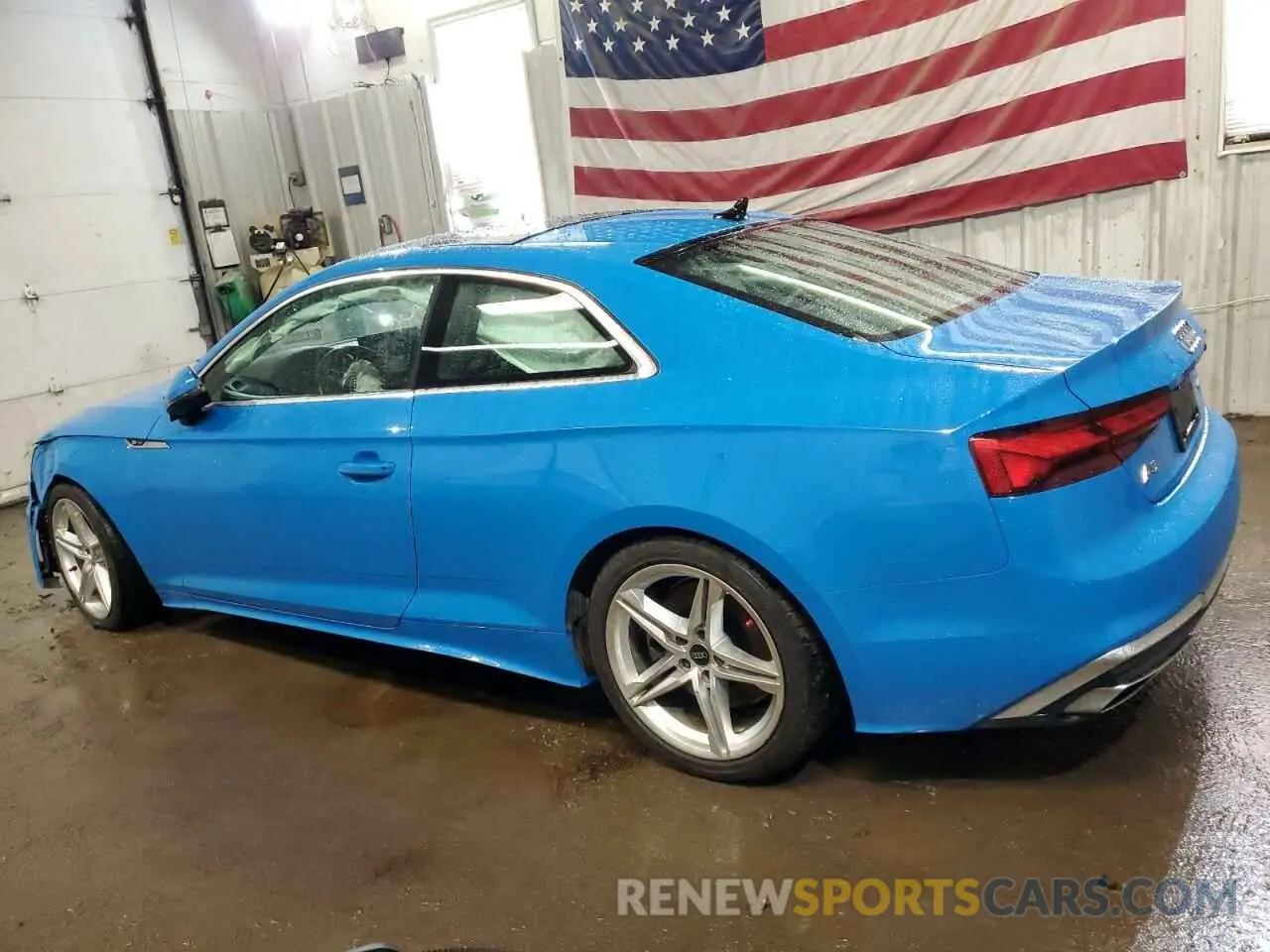 2 Photograph of a damaged car WAUSAAF56NA023392 AUDI A5 2022