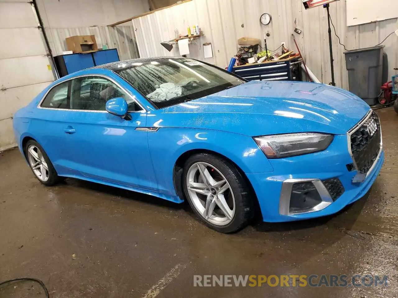 4 Photograph of a damaged car WAUSAAF56NA023392 AUDI A5 2022