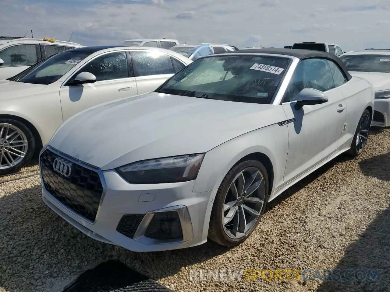 1 Photograph of a damaged car WAU5AGF58PN007433 AUDI A5 2023