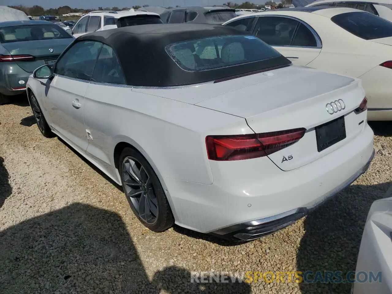 2 Photograph of a damaged car WAU5AGF58PN007433 AUDI A5 2023