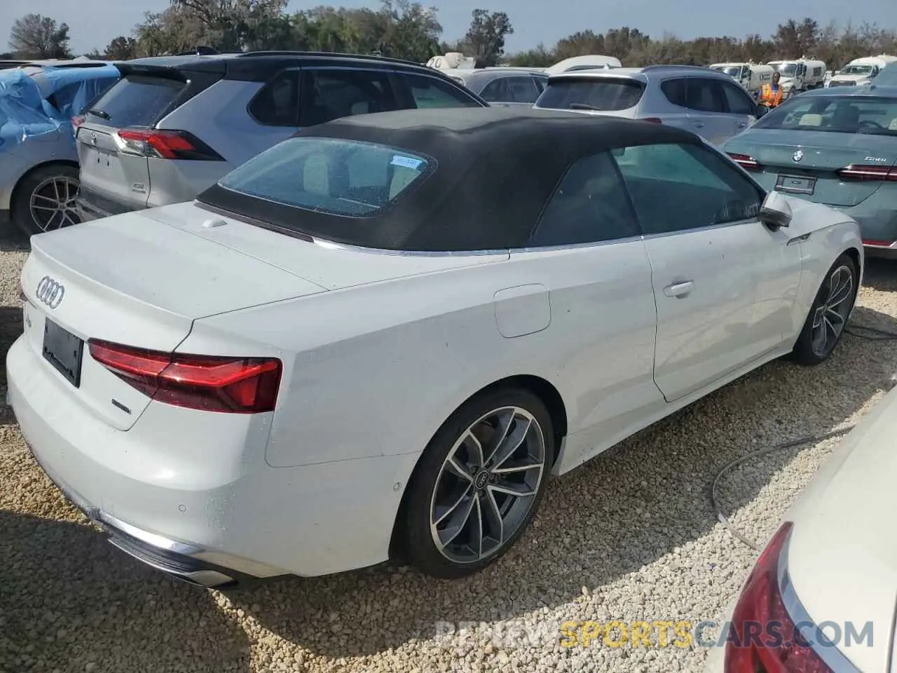 3 Photograph of a damaged car WAU5AGF58PN007433 AUDI A5 2023