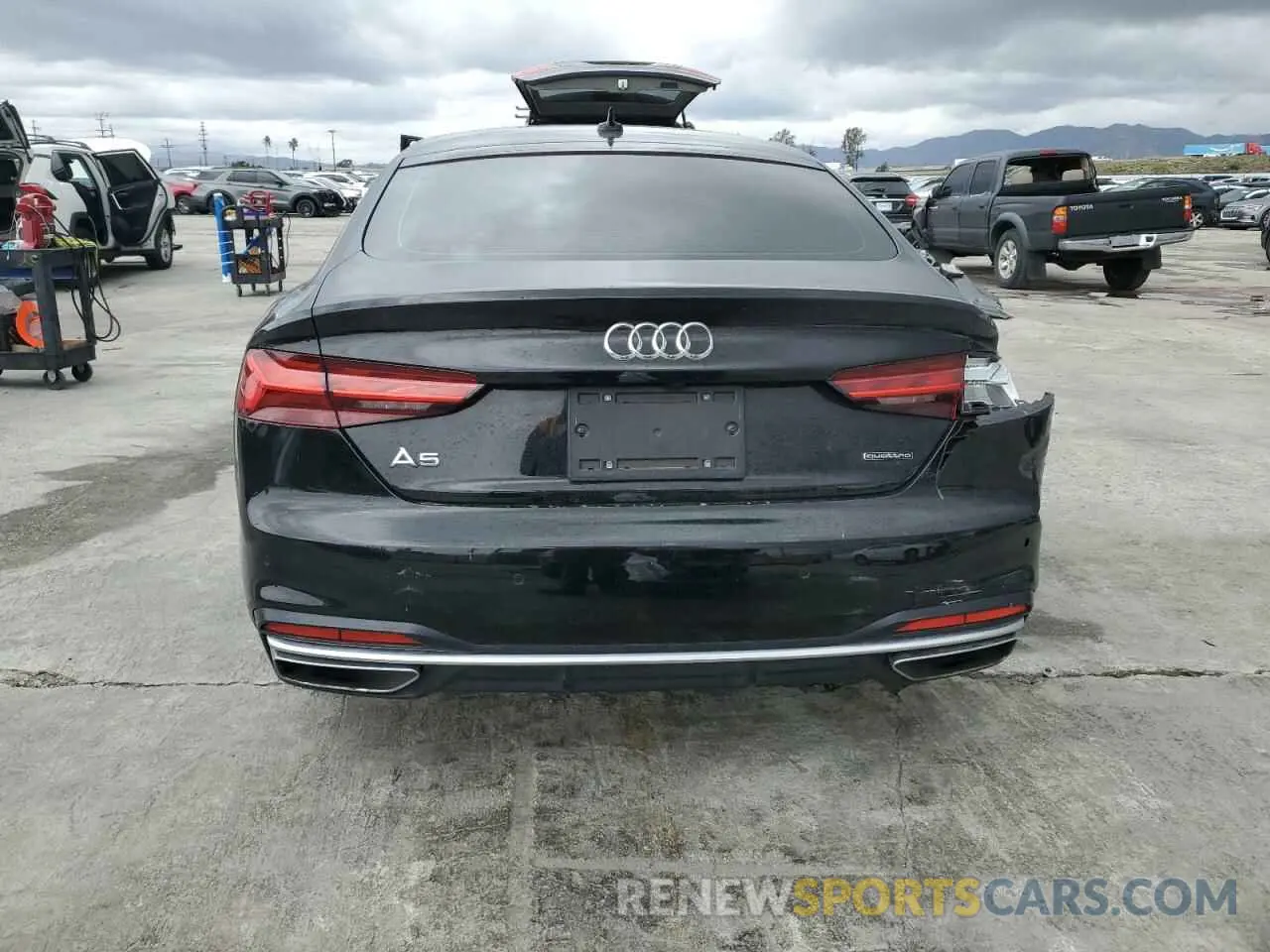 6 Фотография поврежденного автомобиля WAUABCF50PA026120 AUDI A5 2023