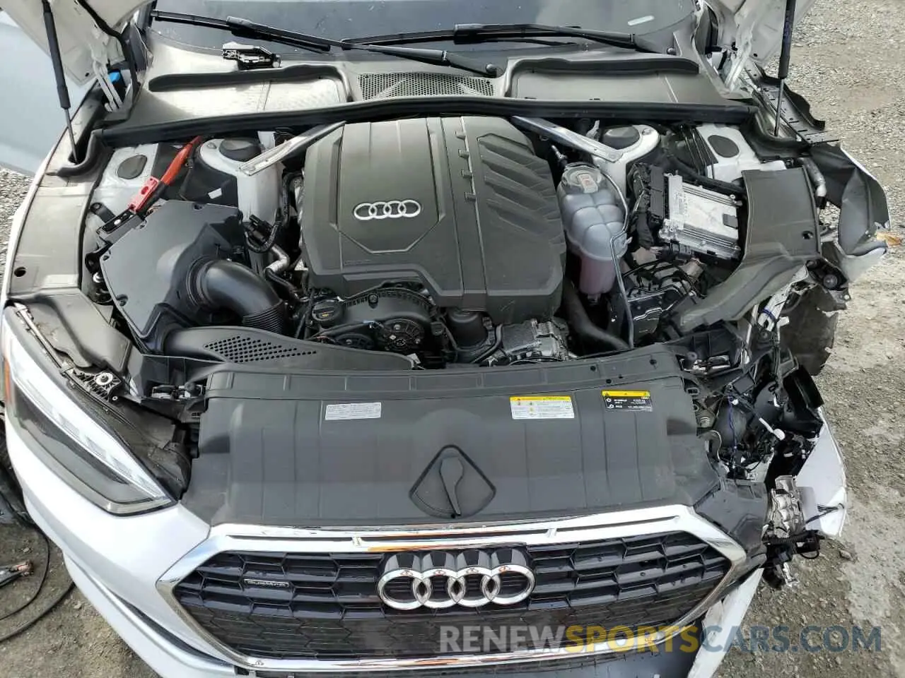 11 Фотография поврежденного автомобиля WAUABCF55PA017039 AUDI A5 2023