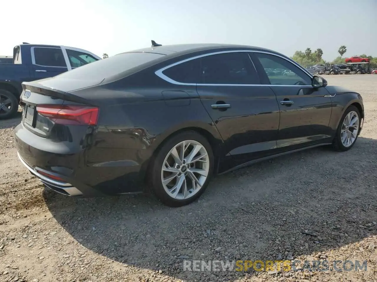3 Photograph of a damaged car WAUCBCF51PA036244 AUDI A5 2023