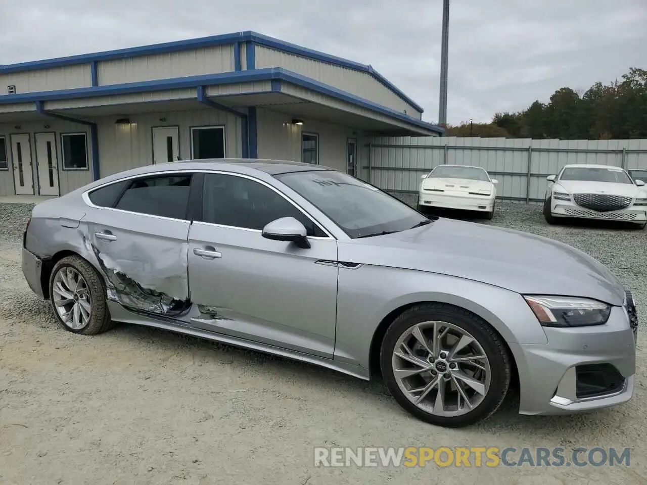 4 Photograph of a damaged car WAUCBCF55PA048526 AUDI A5 2023