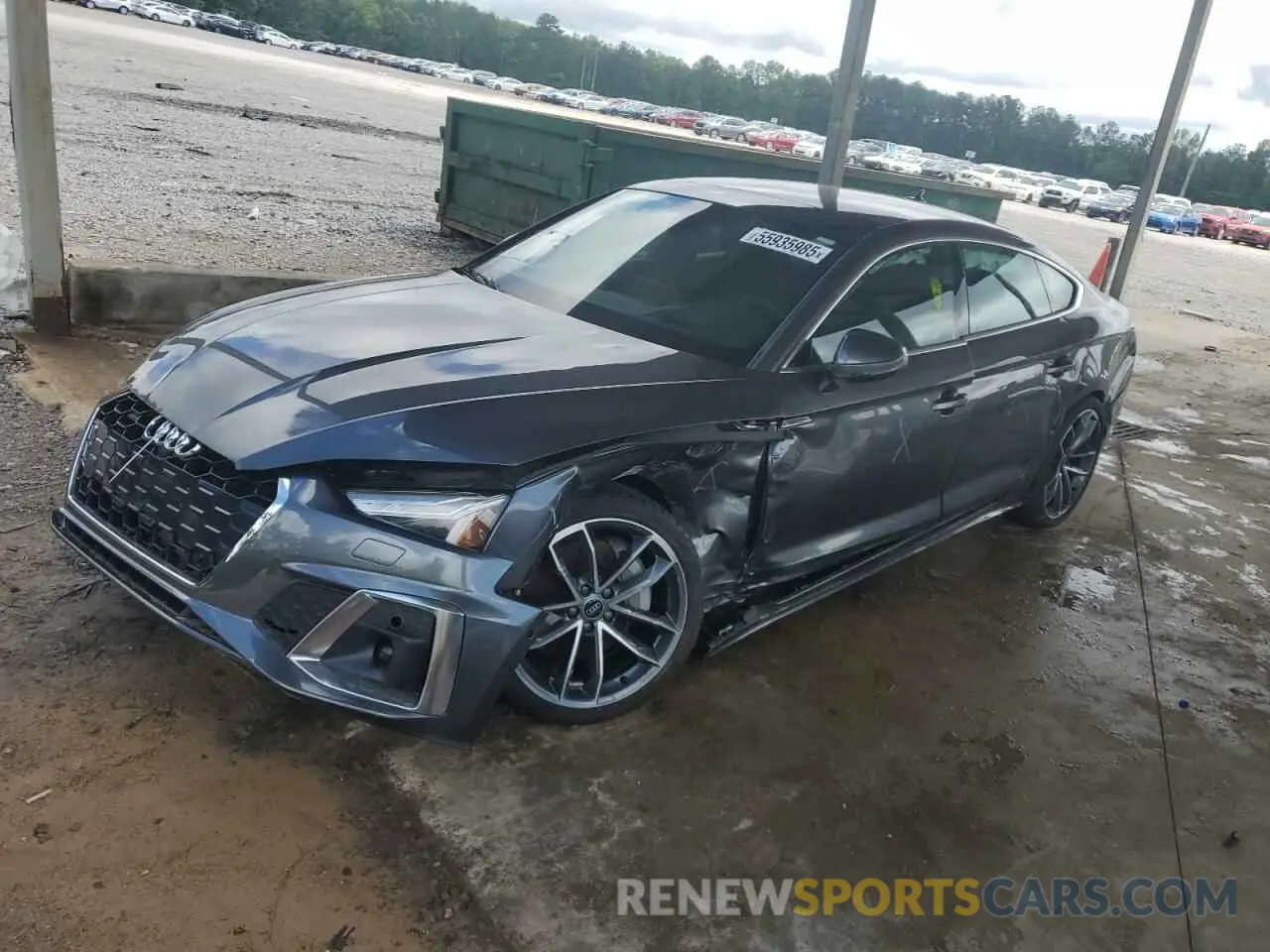 1 Фотография поврежденного автомобиля WAUEACF57PA047874 AUDI A5 2023