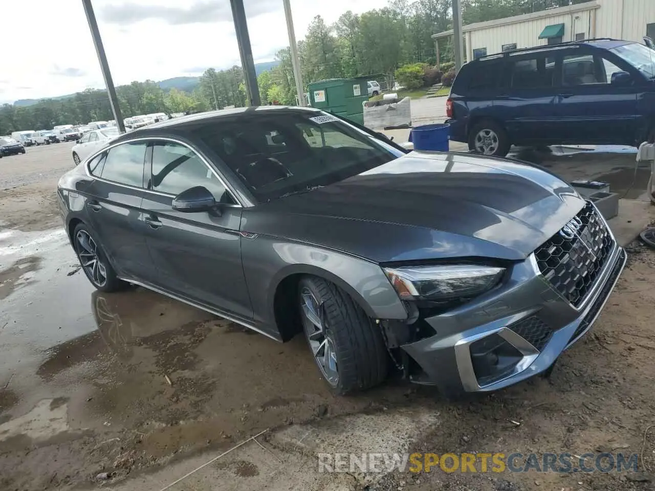 4 Фотография поврежденного автомобиля WAUEACF57PA047874 AUDI A5 2023