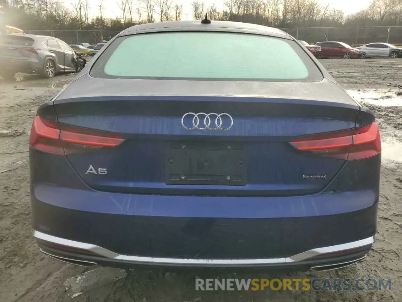 6 Photograph of a damaged car WAUEACF58PA033787 AUDI A5 2023