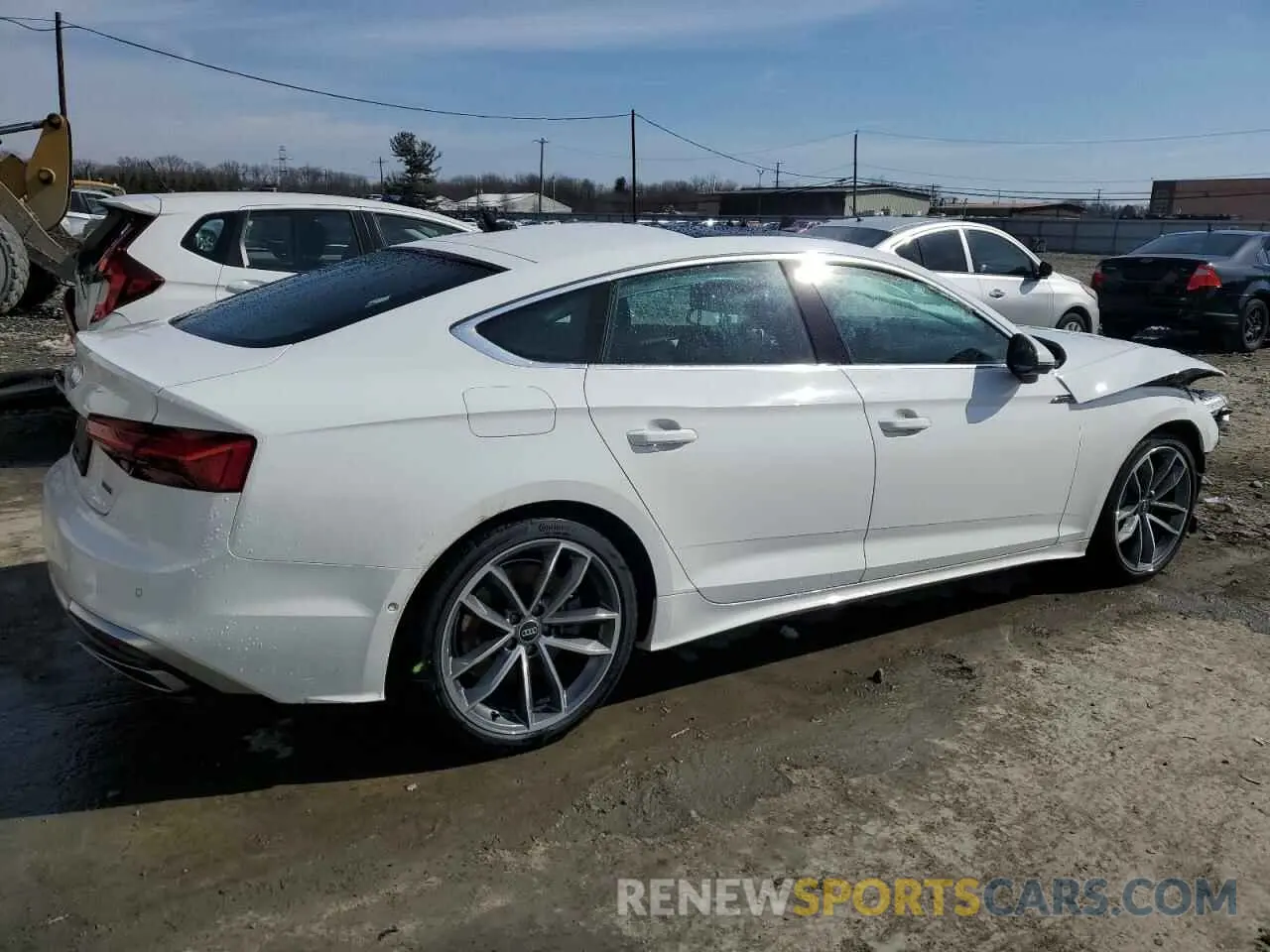 3 Фотография поврежденного автомобиля WAUEACF5XPA031247 AUDI A5 2023