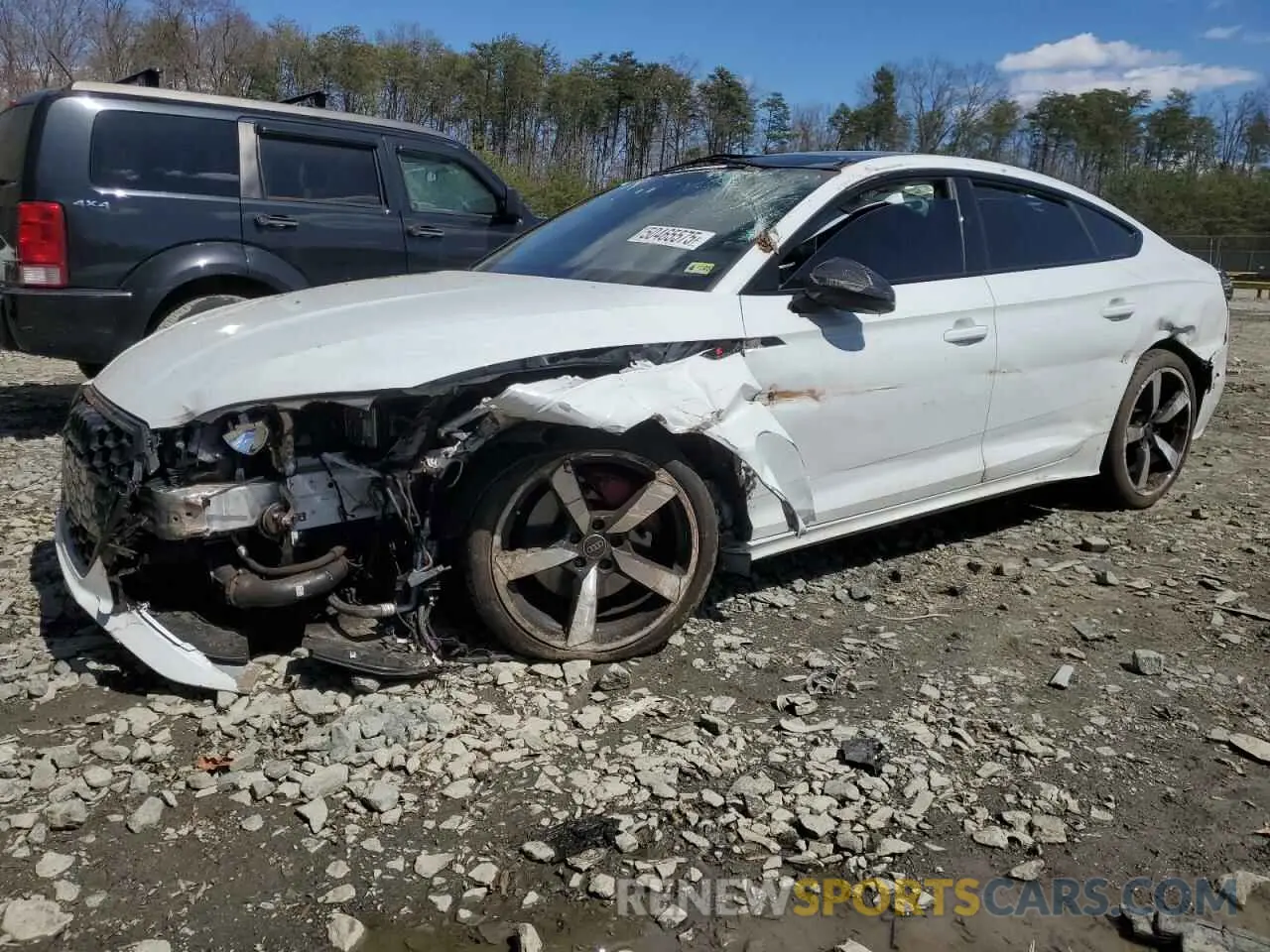 1 Фотография поврежденного автомобиля WAUEADF51PA043423 AUDI A5 2023