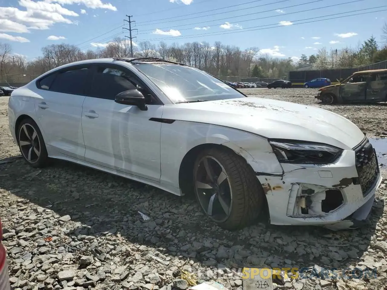 4 Фотография поврежденного автомобиля WAUEADF51PA043423 AUDI A5 2023