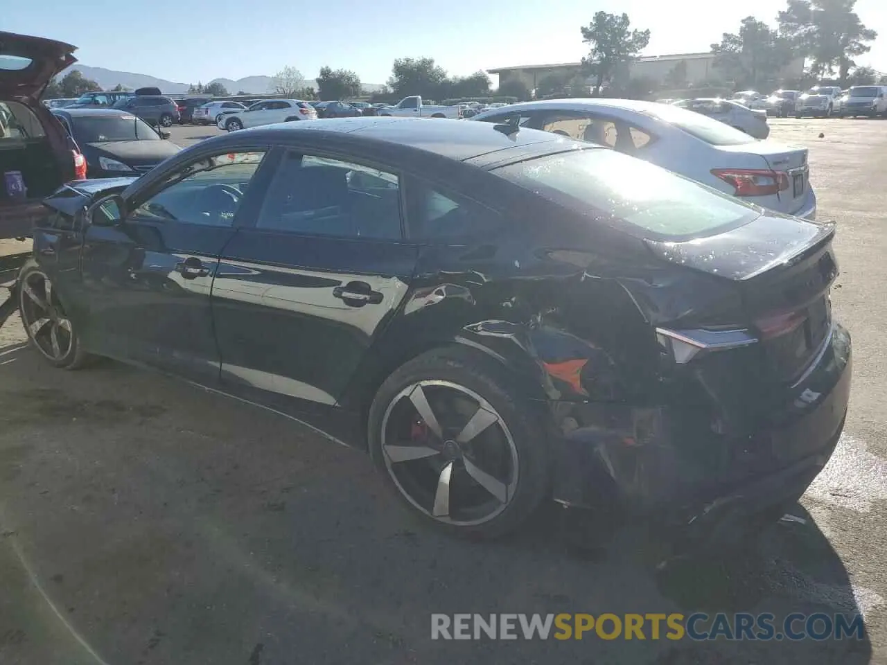2 Photograph of a damaged car WAUFACF50PA035943 AUDI A5 2023