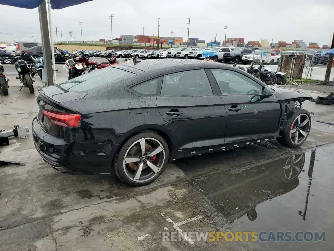 3 Photograph of a damaged car WAUFACF51PA066103 AUDI A5 2023