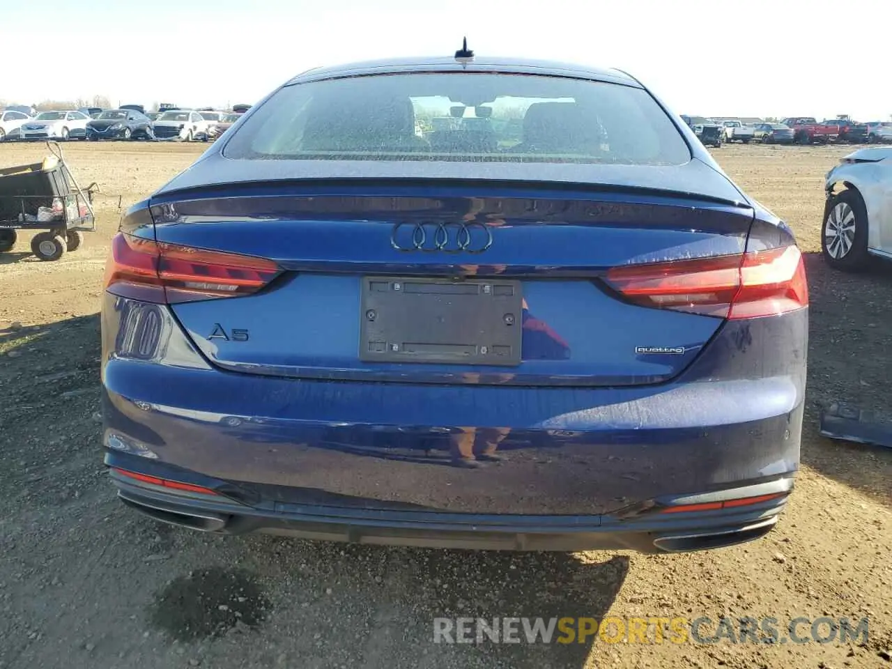 6 Photograph of a damaged car WAUFACF55PA060496 AUDI A5 2023