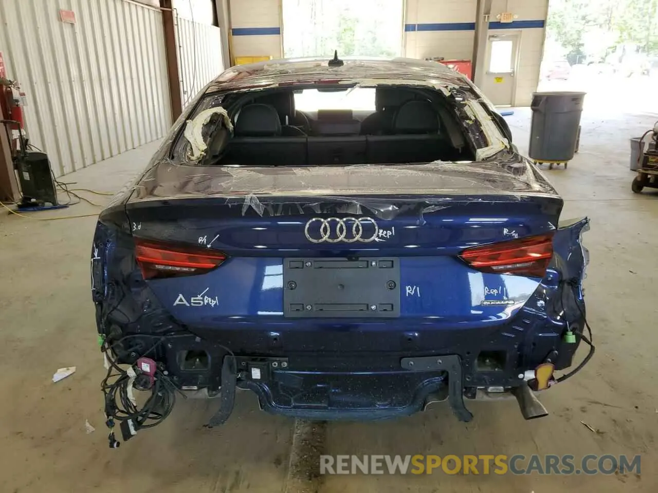 6 Фотография поврежденного автомобиля WAUFACF58PA029856 AUDI A5 2023