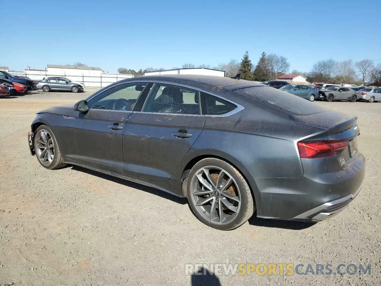2 Фотография поврежденного автомобиля WAUFACF59PA022964 AUDI A5 2023