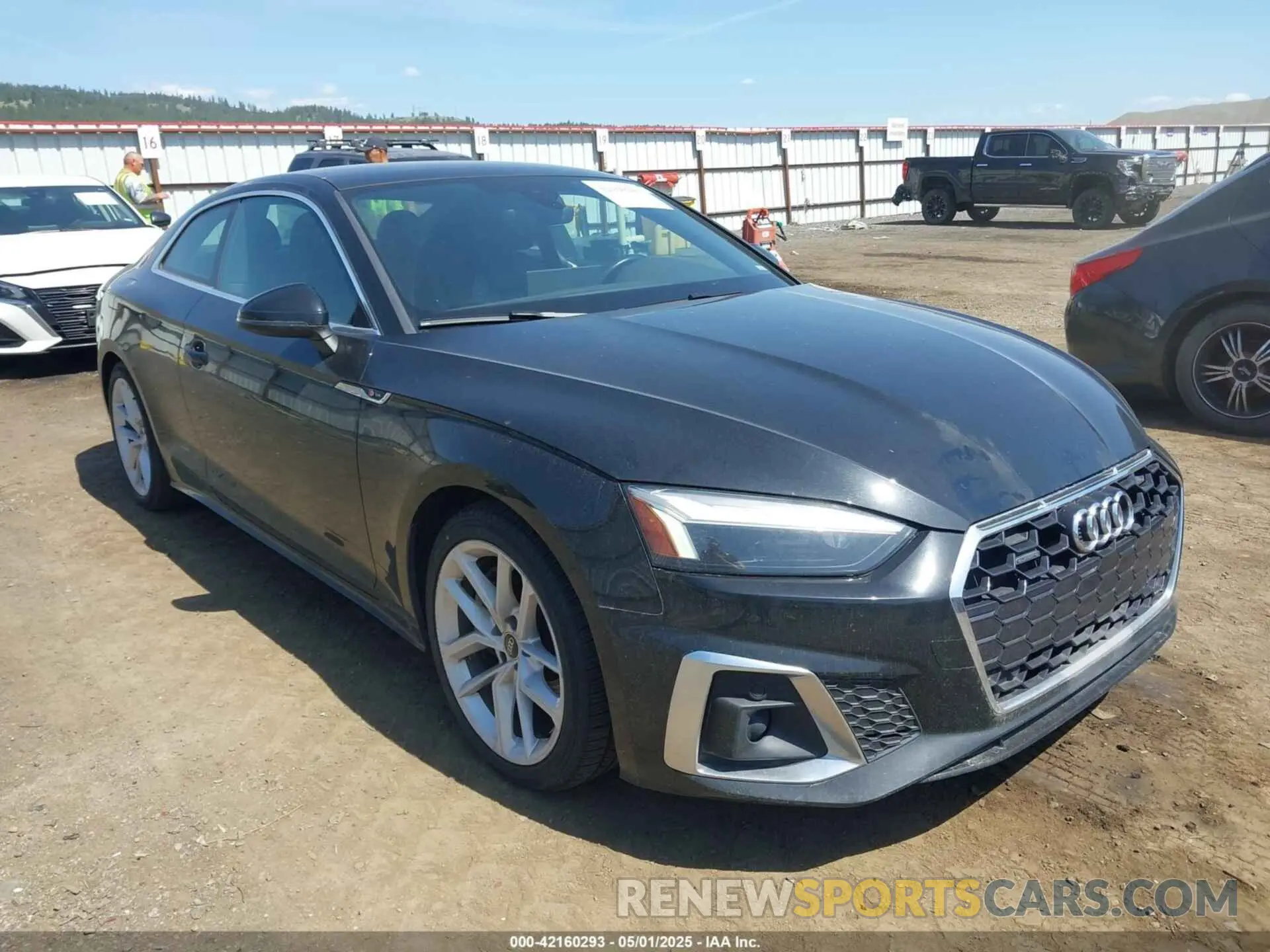 1 Photograph of a damaged car WAUSAAF51PA011430 AUDI A5 2023