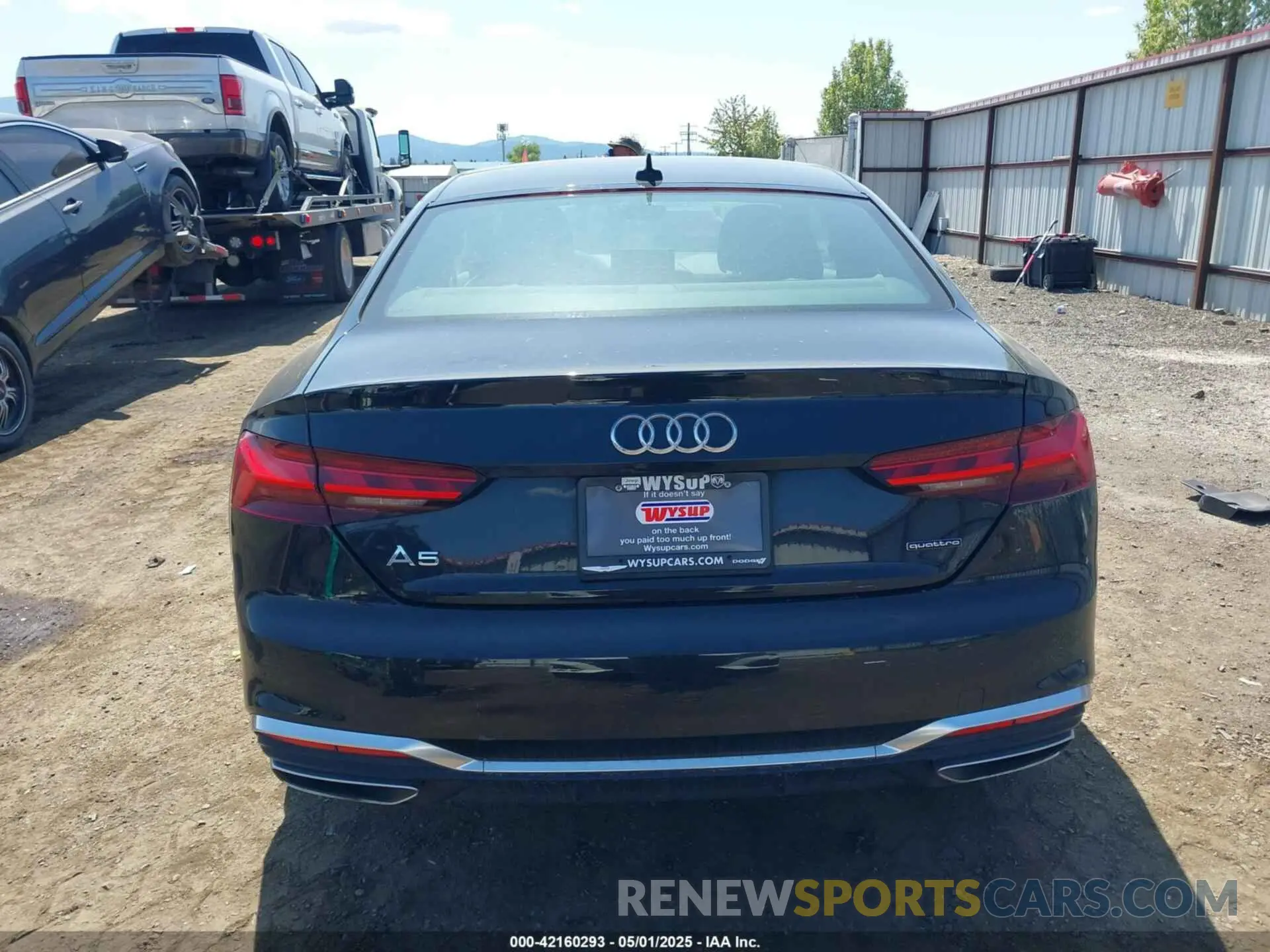 17 Photograph of a damaged car WAUSAAF51PA011430 AUDI A5 2023