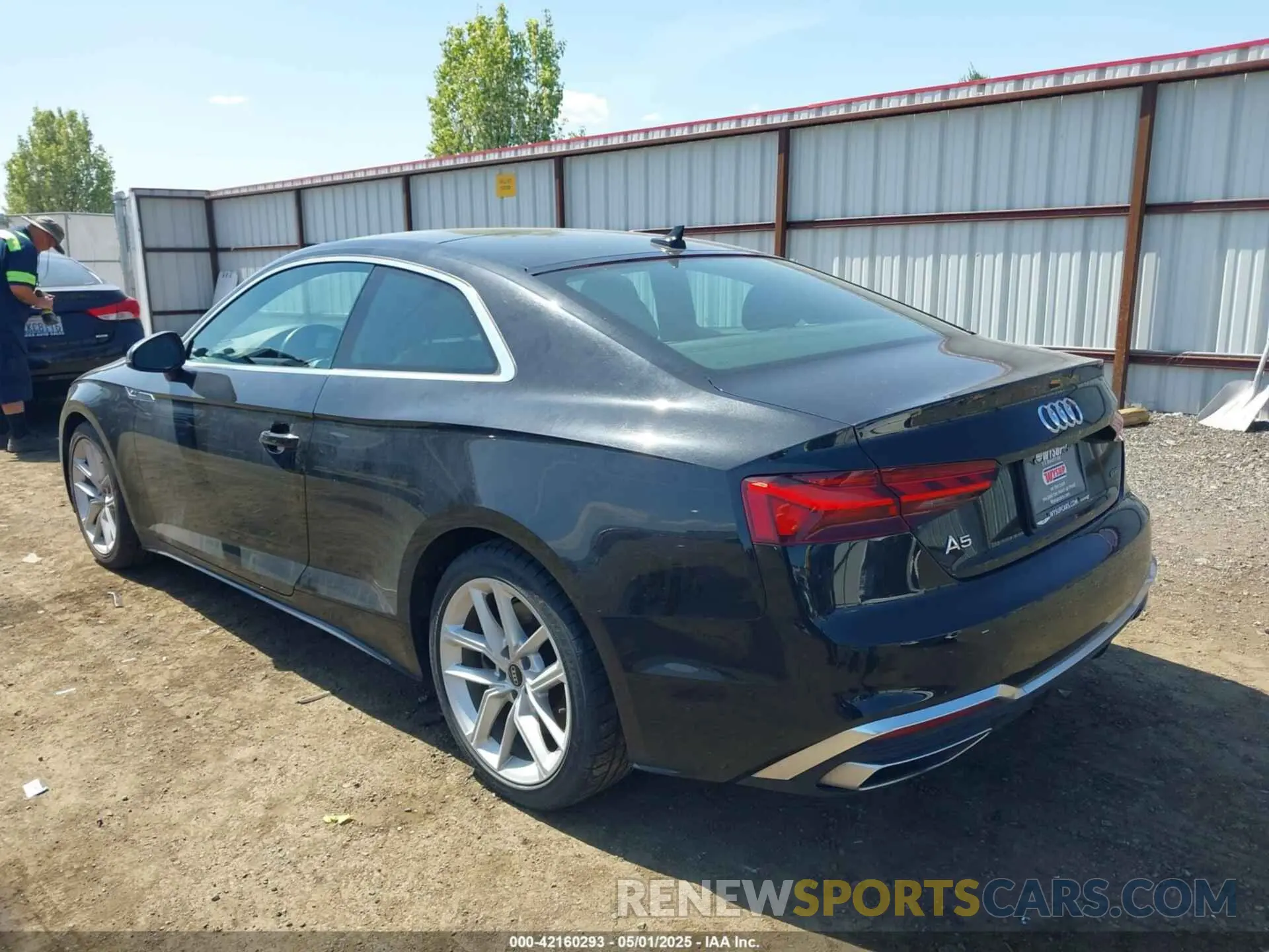 3 Photograph of a damaged car WAUSAAF51PA011430 AUDI A5 2023