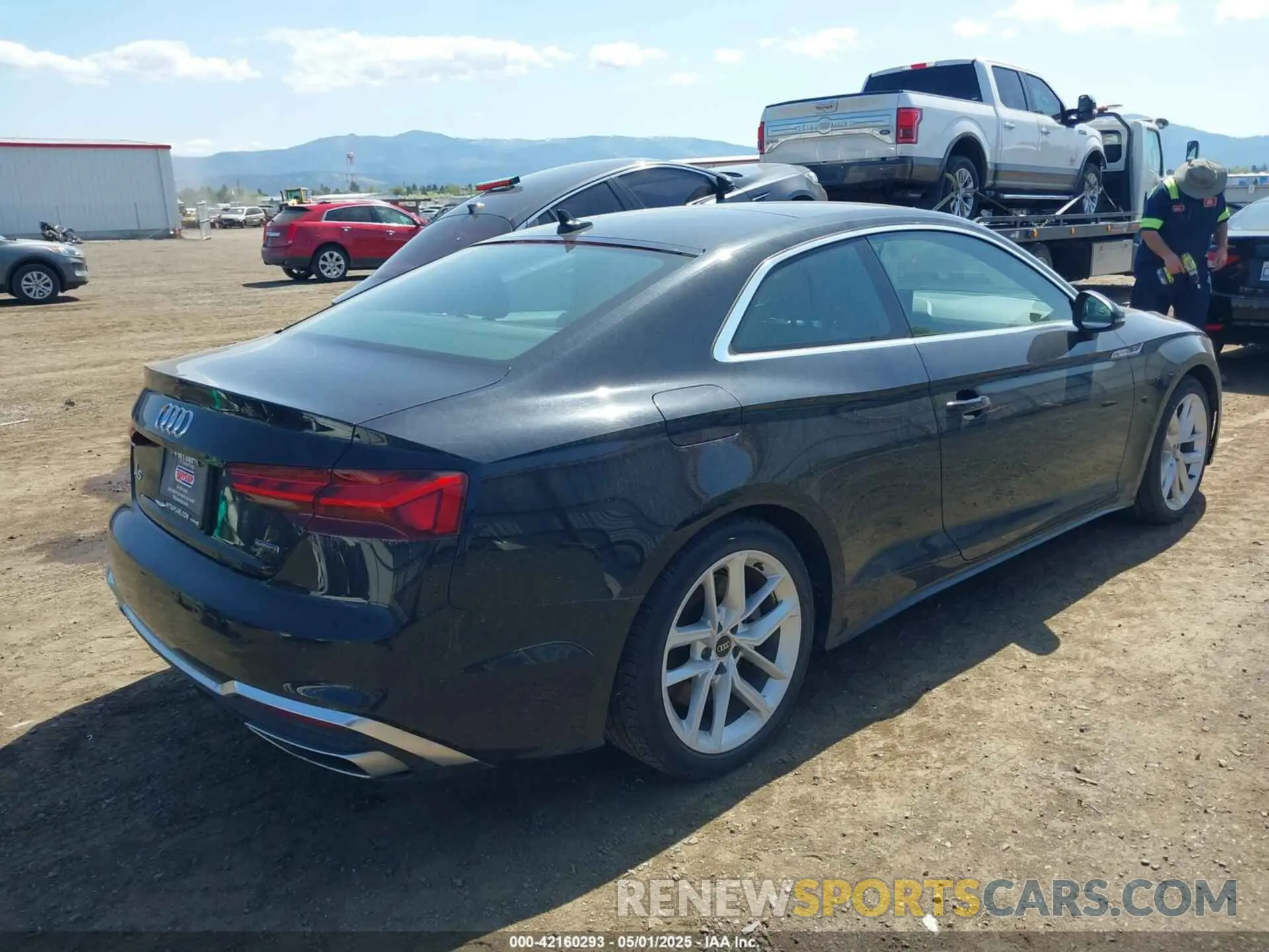 4 Photograph of a damaged car WAUSAAF51PA011430 AUDI A5 2023