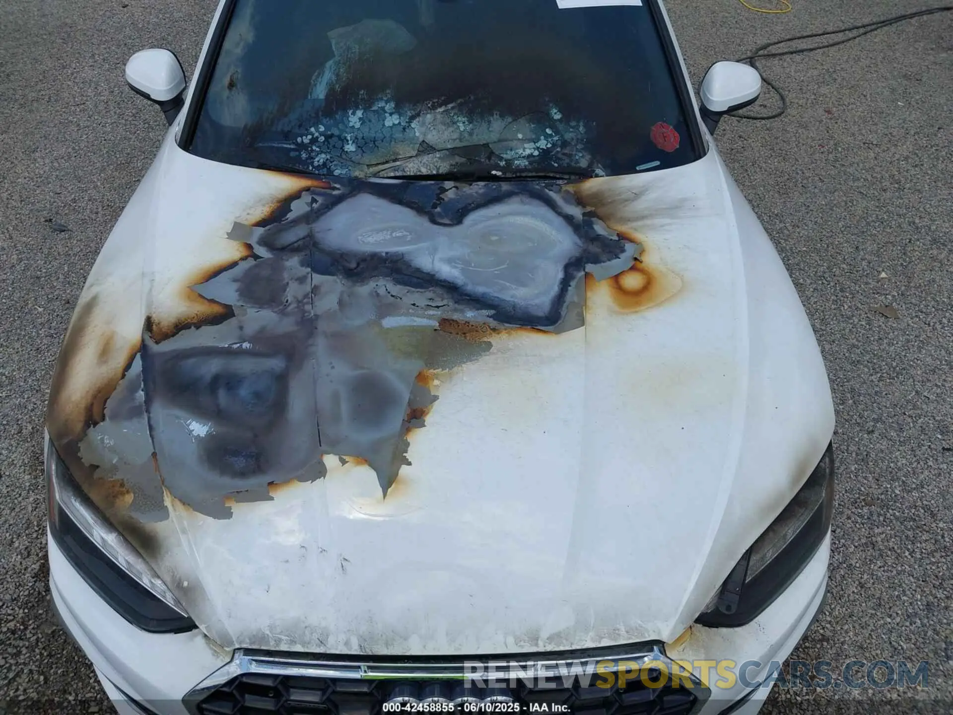 13 Photograph of a damaged car WAUSAAF55PA014704 AUDI A5 2023
