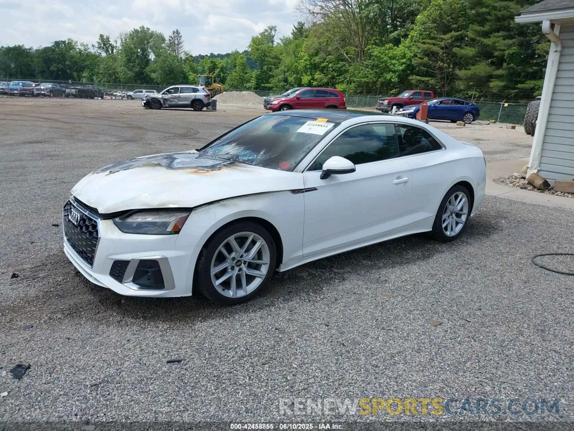 2 Photograph of a damaged car WAUSAAF55PA014704 AUDI A5 2023