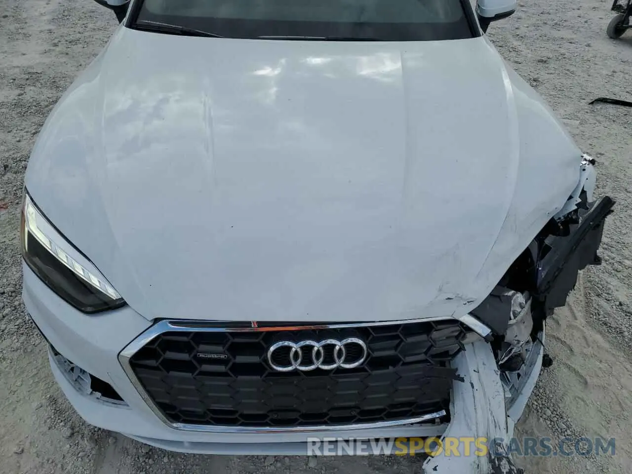 11 Фотография поврежденного автомобиля WAUDACF50RA078883 AUDI A5 2024